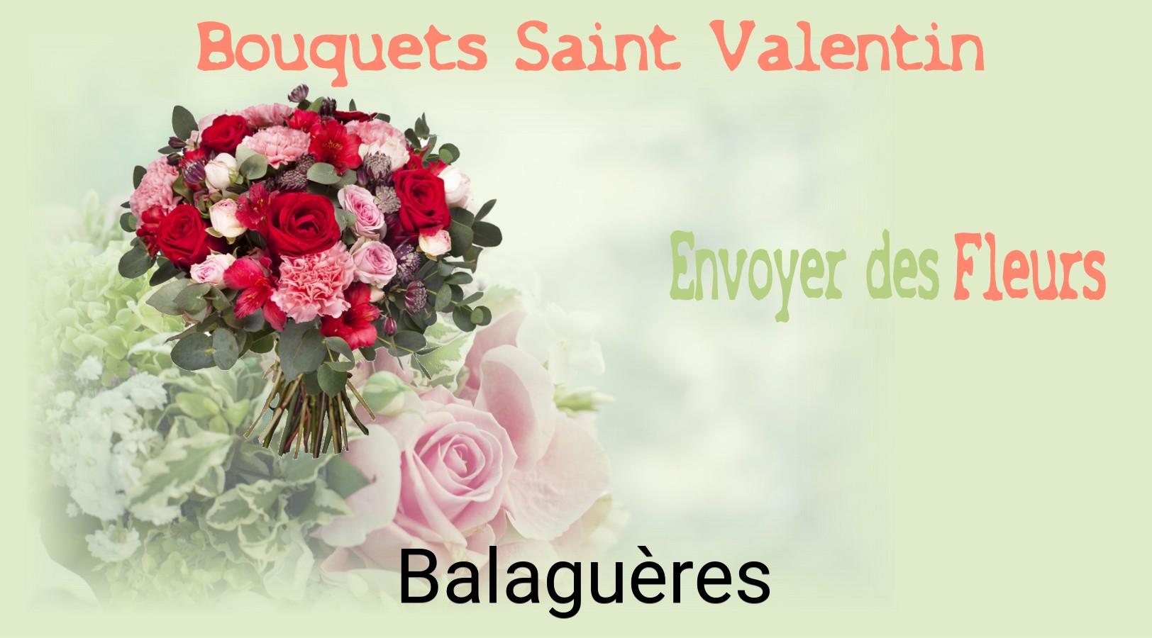 Roses de Saint-Valentin livrées à Balaguères